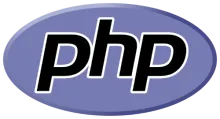 Logo for PHP: Hypertext Preprocessor - a web development language