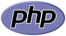 Logo for PHP: Hypertext Preprocessor - a web development language