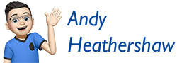 Site logo for Andy Heathershaw